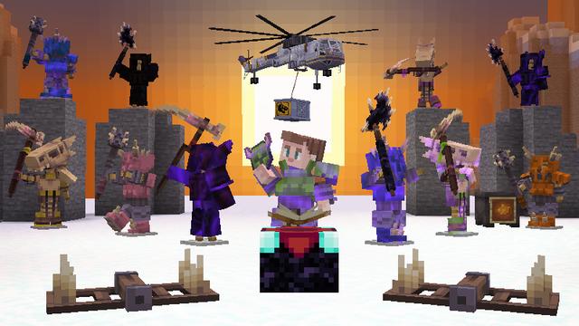 Screenshot of the Minecraft Bedrock Marketplace product Dinosaurs Add-On created by Pixelbiester.