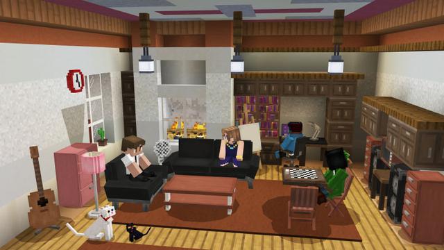 Screenshot of the Minecraft Bedrock Marketplace product Furniture created by Pixelbiester.