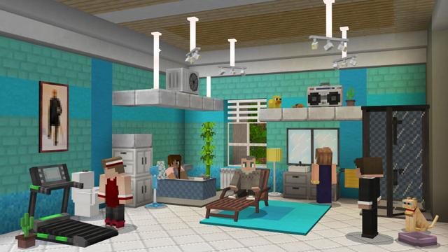Screenshot of the Minecraft Bedrock Marketplace product Furniture created by Pixelbiester.