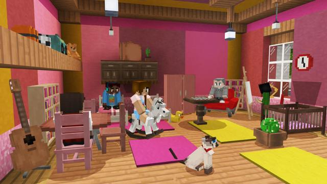 Screenshot of the Minecraft Bedrock Marketplace product Furniture created by Pixelbiester.