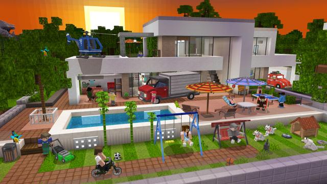 Screenshot of the Minecraft Bedrock Marketplace product Furniture created by Pixelbiester.