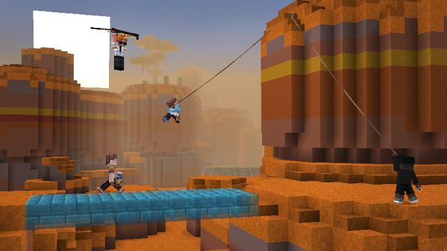 Screenshot of the Minecraft Bedrock Marketplace product Gadgets & Trinkets Add-On created by Pixelbiester.