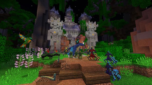 Screenshot of the Minecraft Bedrock Marketplace product Giant Tree Adventure created by Pixelbiester.