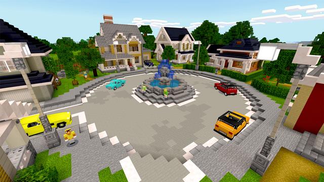 Screenshot of the Minecraft Bedrock Marketplace product Golf it! created by Pixelbiester.