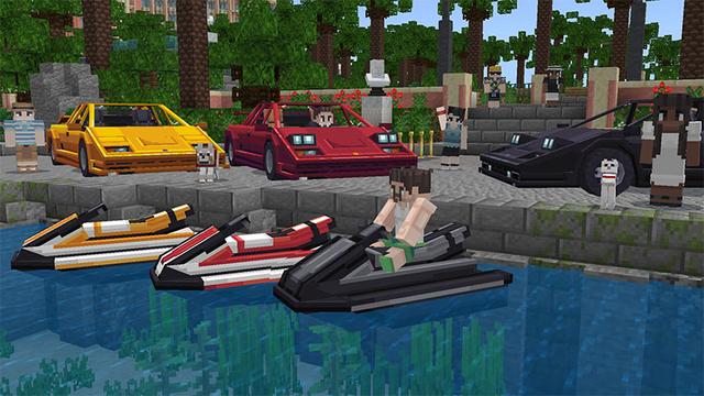 Screenshot of the Minecraft Bedrock Marketplace product Hotel Manager created by Pixelbiester.
