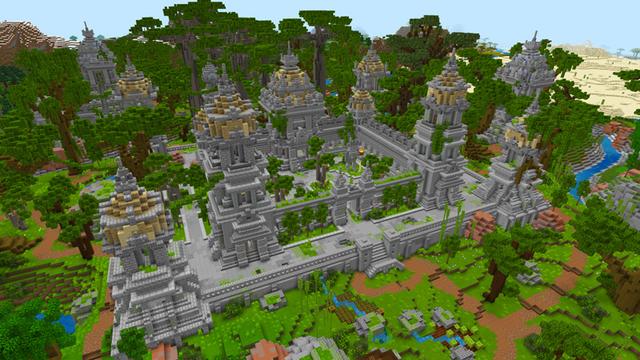 Screenshot of the Minecraft Bedrock Marketplace product Jungle created by Pixelbiester.