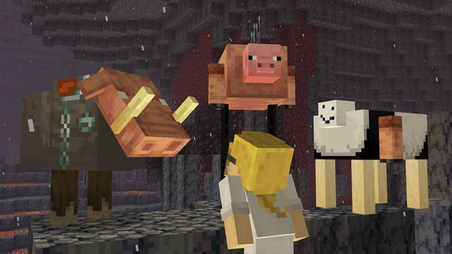 Screenshot of the Minecraft Bedrock Marketplace product MIX the MOBS! created by Pixelbiester.
