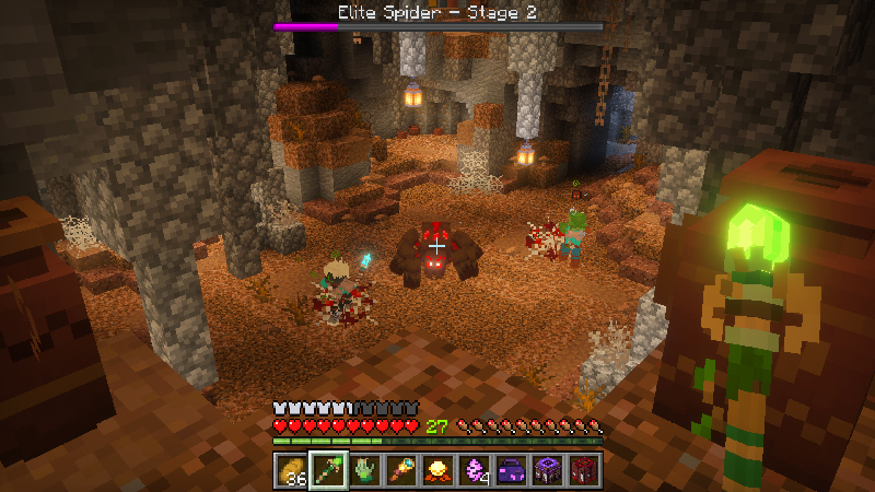 Screenshot of the Minecraft Bedrock Marketplace product Mob Companions Add-On created by Pixelbiester.