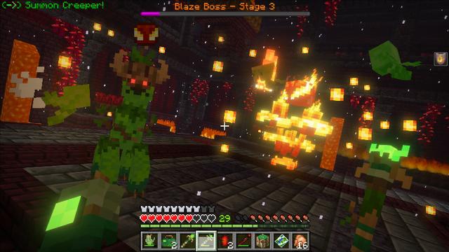 Screenshot of the Minecraft Bedrock Marketplace product Mob Companions Add-On created by Pixelbiester.
