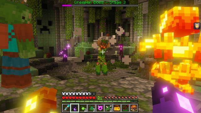 Screenshot of the Minecraft Bedrock Marketplace product Mob Companions Add-On created by Pixelbiester.