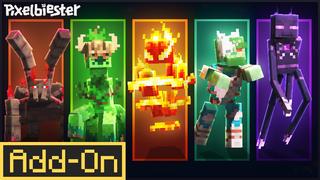 Thumbnail of the Minecraft Bedrock Marketplace product Mob Companions Add-On created by Pixelbiester.