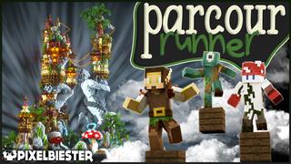 Thumbnail of the Minecraft Bedrock Marketplace product Corredor Parkour created by Pixelbiester.
