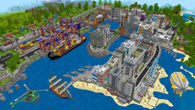 Screenshot of the Minecraft Bedrock Marketplace product Port Perfect – Roleplay created by Pixelbiester.