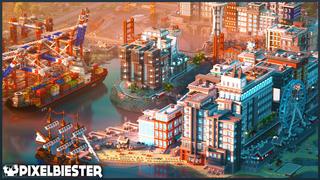 Thumbnail of the Minecraft Bedrock Marketplace product Port Perfect - Rollenspiel created by Pixelbiester.