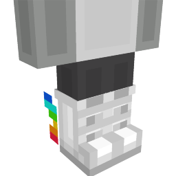 Thumbnail of the Minecraft Bedrock Marketplace product Rainbow Boots created by Pixelbiester.