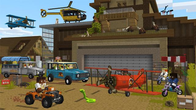 Screenshot of the Minecraft Bedrock Marketplace product Safari Explorers created by Pixelbiester.