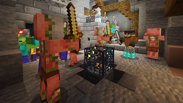 Screenshot of the Minecraft Bedrock Marketplace product Skyblock Adventure created by Pixelbiester.