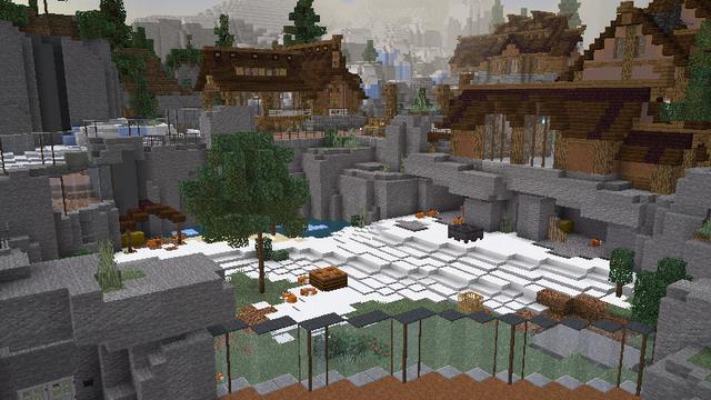 Screenshot of the Minecraft Bedrock Marketplace product The Empty Zoo created by Pixelbiester.