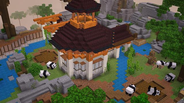 Screenshot of the Minecraft Bedrock Marketplace product The Empty Zoo created by Pixelbiester.