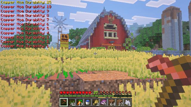 Screenshot of the Minecraft Bedrock Marketplace product UTILITY: Trophies, Stats, and More Add-On created by Pixelbiester.