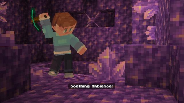 Screenshot of the Minecraft Bedrock Marketplace product Zephyr – Relaxing Sounds created by Pixelbiester.