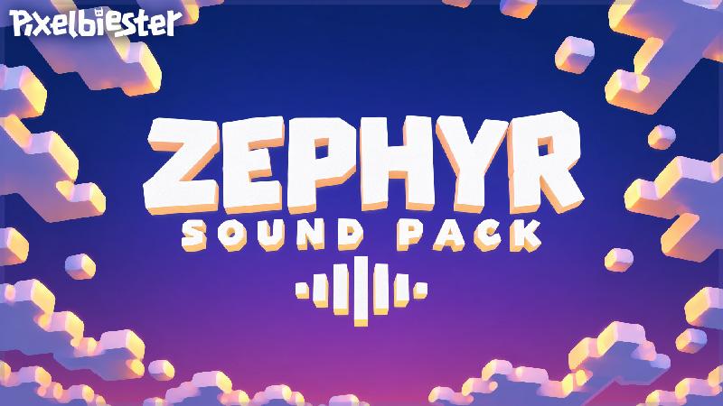 Thumbnail of the Minecraft Bedrock Marketplace product Zephyr Sounds created by Pixelbiester.