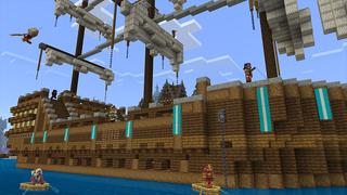 Screenshot of the Minecraft Bedrock Marketplace product Castle Conquest created by PixelHeads.