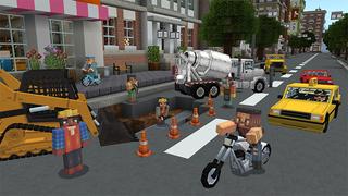 Screenshot of the Minecraft Bedrock Marketplace product City Life 3 created by PixelHeads.