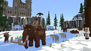 Screenshot of the Minecraft Bedrock Marketplace product Dinosaur Age created by PixelHeads.