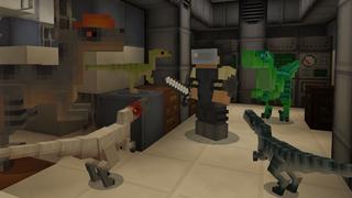 Screenshot of the Minecraft Bedrock Marketplace product Dinosaur Island created by PixelHeads.