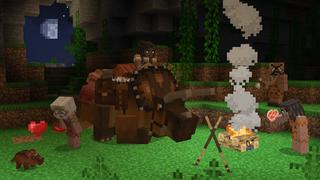 Screenshot of the Minecraft Bedrock Marketplace product Dinosaur Add-On created by PixelHeads.