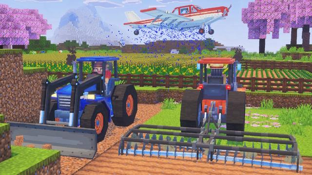 Screenshot of the Minecraft Bedrock Marketplace product Farm Life Add-On created by PixelHeads.