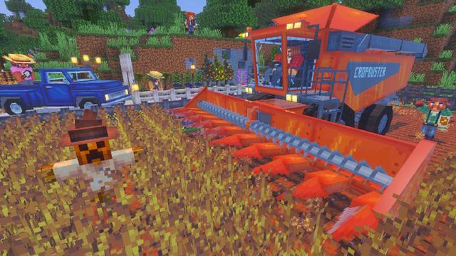 Screenshot of the Minecraft Bedrock Marketplace product Farm Life Add-On created by PixelHeads.