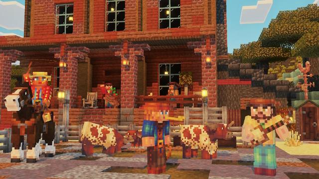 Screenshot of the Minecraft Bedrock Marketplace product Farm Life Add-On created by PixelHeads.