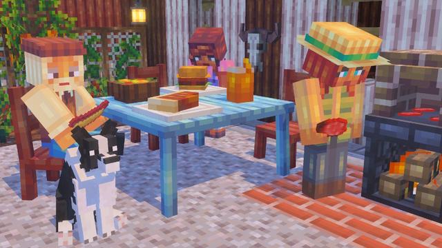 Screenshot of the Minecraft Bedrock Marketplace product Farm Life Add-On created by PixelHeads.