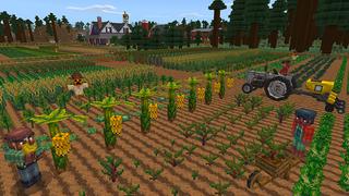 Screenshot of the Minecraft Bedrock Marketplace product Farm Life created by PixelHeads.