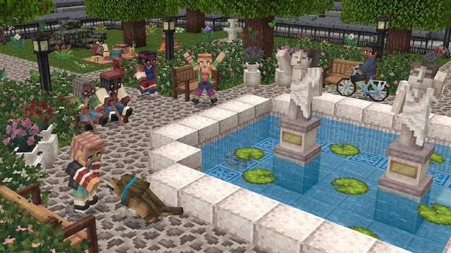 Screenshot of the Minecraft Bedrock Marketplace product Furniture Life Add-On v2.0 created by PixelHeads.