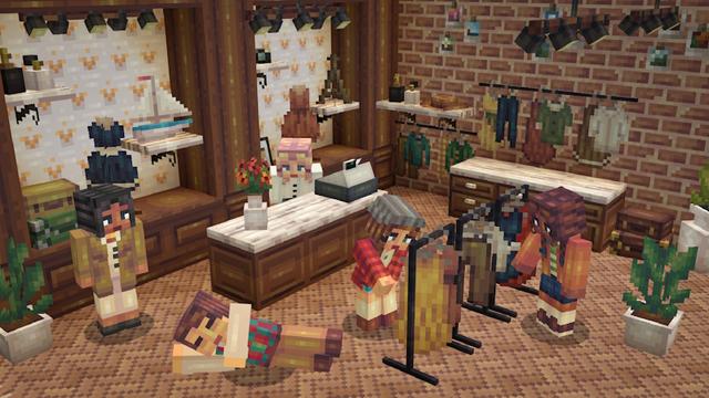 Screenshot of the Minecraft Bedrock Marketplace product Furniture Life Add-On v2.0 created by PixelHeads.
