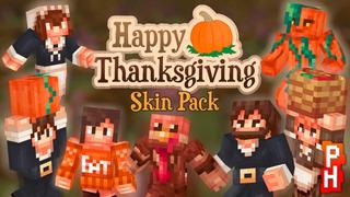 Thumbnail of the Minecraft Bedrock Marketplace product Happy Thanksgiving Skin Pack created by PixelHeads.