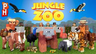 Thumbnail of the Minecraft Bedrock Marketplace product Jungle Zoo created by PixelHeads.