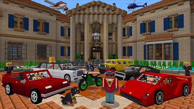 Screenshot of the Minecraft Bedrock Marketplace product Luxury Life created by PixelHeads.