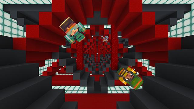 Screenshot of the Minecraft Bedrock Marketplace product MegaDropper Infinity created by PixelHeads.