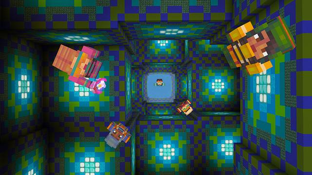 Screenshot of the Minecraft Bedrock Marketplace product MegaDropper Infinity created by PixelHeads.
