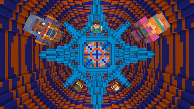 Screenshot of the Minecraft Bedrock Marketplace product MegaDropper Infinity created by PixelHeads.