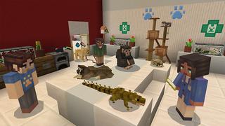Screenshot of the Minecraft Bedrock Marketplace product Pet Shop 2 created by PixelHeads.
