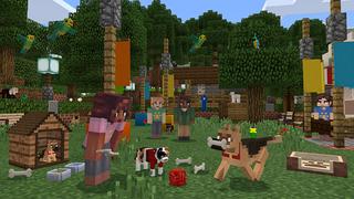 Screenshot of the Minecraft Bedrock Marketplace product Pet Shop created by PixelHeads.