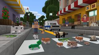 Screenshot of the Minecraft Bedrock Marketplace product Pet Shop created by PixelHeads.