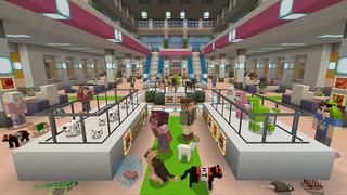 Screenshot of the Minecraft Bedrock Marketplace product Pet Shop created by PixelHeads.