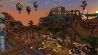 Screenshot of the Minecraft Bedrock Marketplace product Steam & Steel created by PixelHeads.