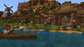 Screenshot of the Minecraft Bedrock Marketplace product Steam & Steel created by PixelHeads.